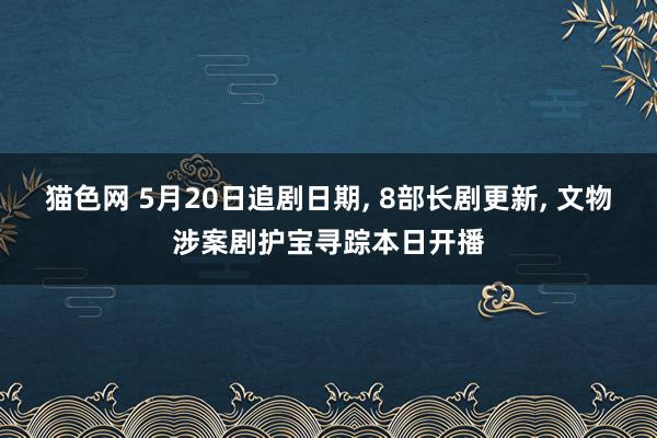 猫色网 5月20日追剧日期, 8部长剧更新, 文物涉案剧护宝寻踪本日开播